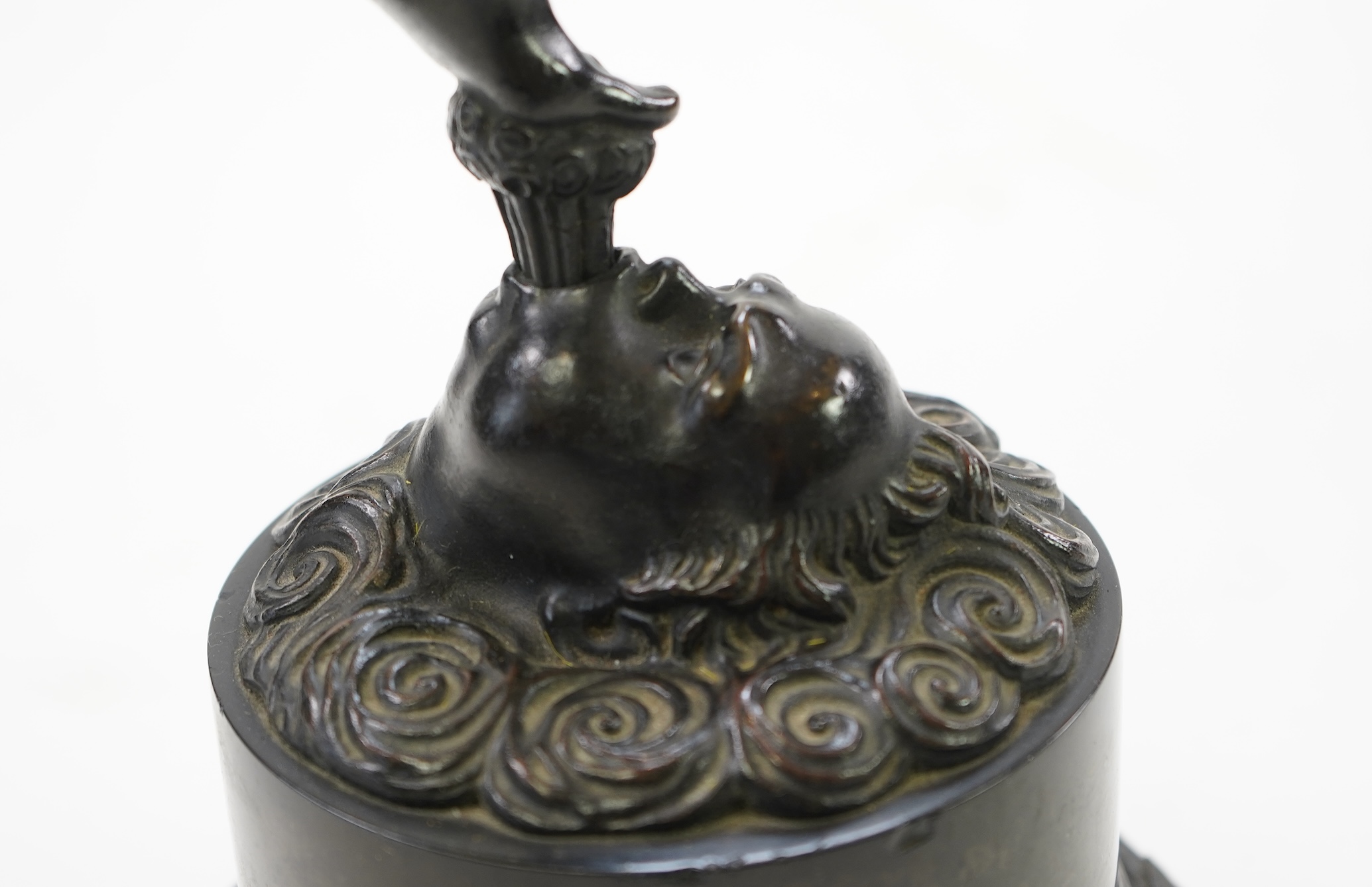 After Giambologna (1529-1608. A patinated bronze of ‘Mercury’, 19th century